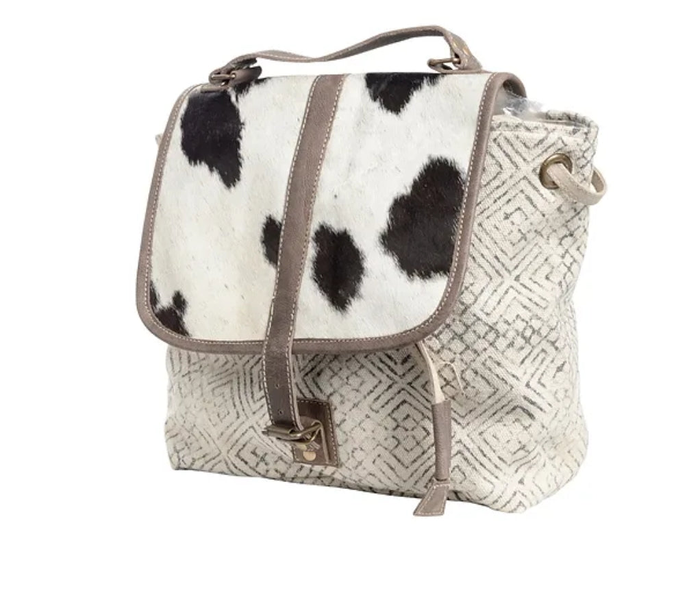 Recycled cowhide Backpack